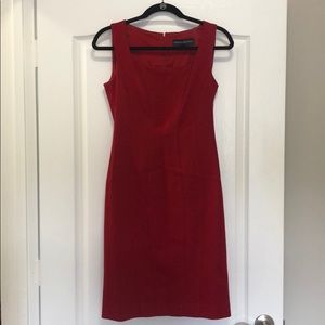 Donna Degnan Sleeveless Red Dress